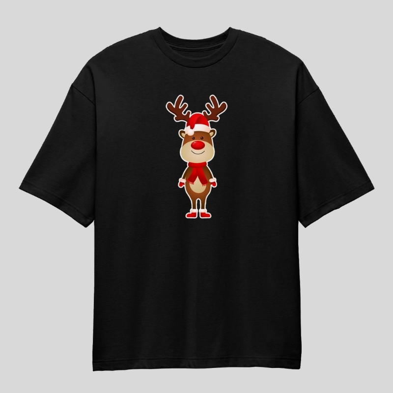Reindeer Oversized T-Shirt